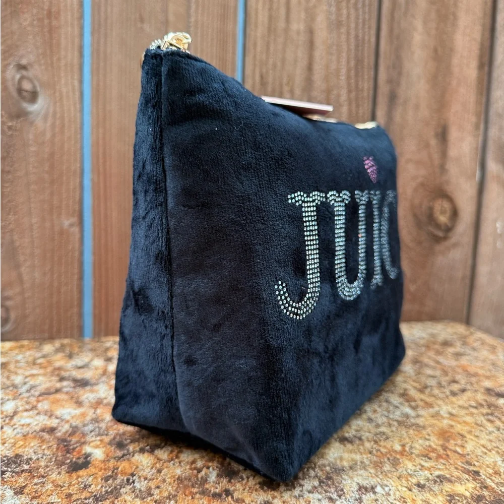 Juicy Couture Velour Cosmetic Bag - Picture 2 of 9